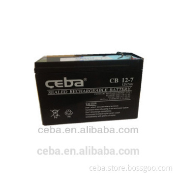 Ceba electronics UPS battery 12v 7ah sealed lead acid battery